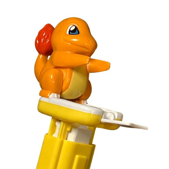Bandai Charmander Candy Dispenser Yellow Orange Collectible Pokemon Figure 1998 - Picture 11 of 13
